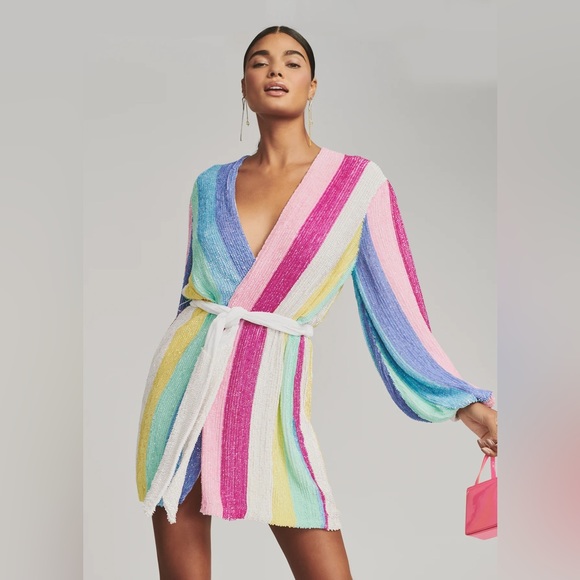 Retrofete Gabrielle Sequin Robe - Picture 3 of 6